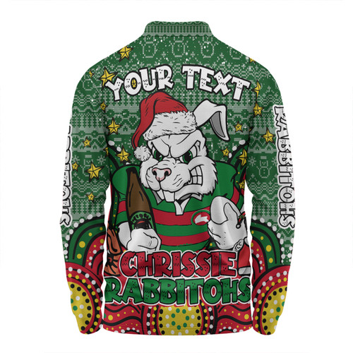 South Sydney Rabbitohs Custom Long Sleeve Polo Shirt - Christmas Knit Patterns Vintage Jersey Ugly Long Sleeve Polo Shirt South Sydney Rabbitohs Custom Long Sleeve Polo Shirt - Christmas Knit Patterns Vintage Jersey Ugly Long Sleeve Polo Shirt