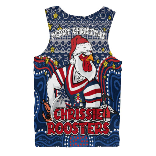Sydney Roosters Christmas Custom Men Singlet - Christmas Knit Patterns Vintage Jersey Ugly Men Singlet Sydney Roosters Christmas Custom Men Singlet - Christmas Knit Patterns Vintage Jersey Ugly Men Singlet