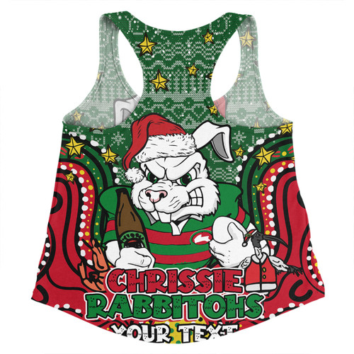 South Sydney Rabbitohs Custom Women Racerback Singlet - Christmas Knit Patterns Vintage Jersey Ugly Women Racerback Singlet South Sydney Rabbitohs Custom Women Racerback Singlet - Christmas Knit Patterns Vintage Jersey Ugly Women Racerback Singlet