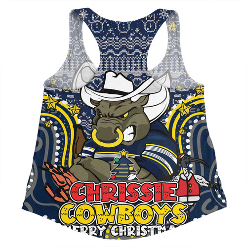 North Queensland Cowboys Christmas Custom Women Racerback Singlet - Christmas Knit Patterns Vintage Jersey Ugly Women Racerback Singlet North Queensland Cowboys Christmas Custom Women Racerback Singlet - Christmas Knit Patterns Vintage Jersey Ugly Women Racerback Singlet