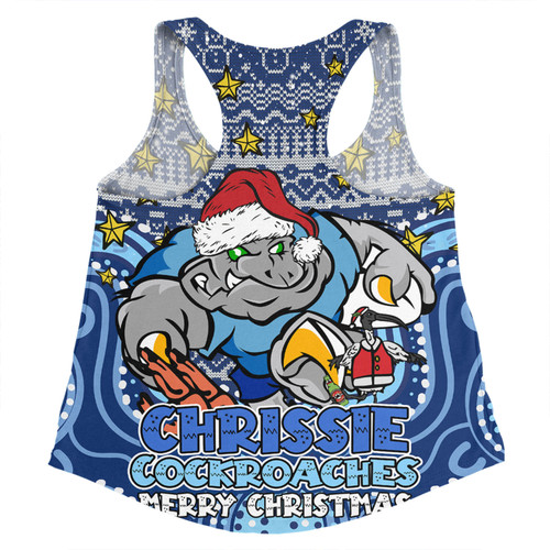 New South Wales Cockroaches Christmas Custom Women Racerback Singlet - Christmas Knit Patterns Vintage Jersey Ugly Women Racerback Singlet New South Wales Cockroaches Christmas Custom Women Racerback Singlet - Christmas Knit Patterns Vintage Jersey Ugly Women Racerback Singlet