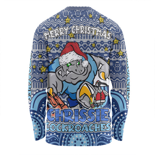 New South Wales Cockroaches Christmas Custom Long Sleeve T-shirt - Christmas Knit Patterns Vintage Jersey Ugly Long Sleeve T-shirt New South Wales Cockroaches Christmas Custom Long Sleeve T-shirt - Christmas Knit Patterns Vintage Jersey Ugly Long Sleeve T-shirt