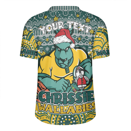 Australia Wallabies Christmas Custom Rugby Jersey - Christmas Knit Patterns Vintage Jersey Ugly Rugby Jersey Australia Wallabies Christmas Custom Rugby Jersey - Christmas Knit Patterns Vintage Jersey Ugly Rugby Jersey