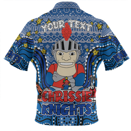 Newcastle Knights Christmas Custom Zip Polo Shirt - Christmas Knit Patterns Vintage Jersey Ugly Zip Polo Shirt Newcastle Knights Christmas Custom Zip Polo Shirt - Christmas Knit Patterns Vintage Jersey Ugly Zip Polo Shirt