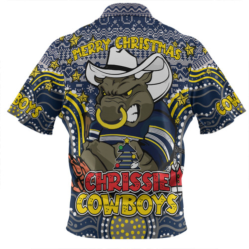 North Queensland Cowboys Christmas Custom Zip Polo Shirt - Christmas Knit Patterns Vintage Jersey Ugly Zip Polo Shirt North Queensland Cowboys Christmas Custom Zip Polo Shirt - Christmas Knit Patterns Vintage Jersey Ugly Zip Polo Shirt