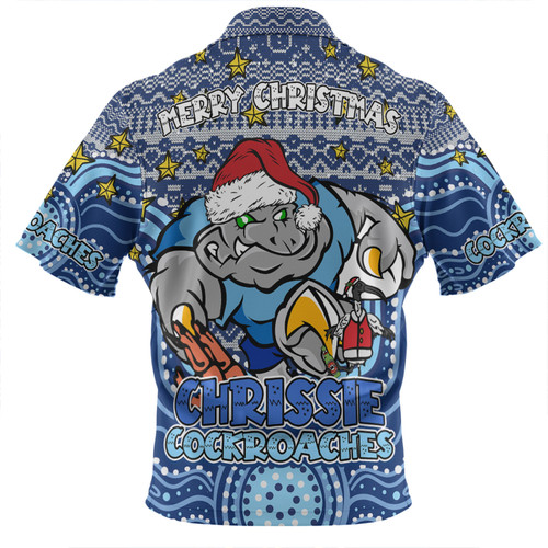 New South Wales Cockroaches Christmas Custom Zip Polo Shirt - Christmas Knit Patterns Vintage Jersey Ugly Zip Polo Shirt New South Wales Cockroaches Christmas Custom Zip Polo Shirt - Christmas Knit Patterns Vintage Jersey Ugly Zip Polo Shirt