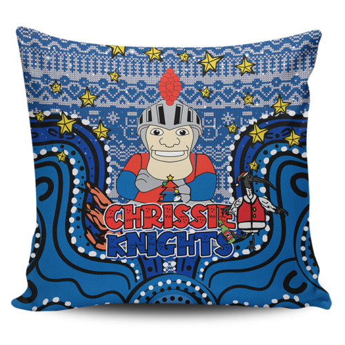 Newcastle Knights Christmas Custom Pillow Cases - Christmas Knit Patterns Vintage Jersey Ugly Pillow Cases Newcastle Knights Christmas Custom Pillow Cases - Christmas Knit Patterns Vintage Jersey Ugly Pillow Cases