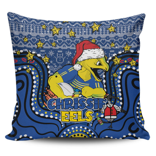 Parramatta Eels Christmas Custom Pillow Cases - Christmas Knit Patterns Vintage Jersey Ugly Pillow Cases Parramatta Eels Christmas Custom Pillow Cases - Christmas Knit Patterns Vintage Jersey Ugly Pillow Cases