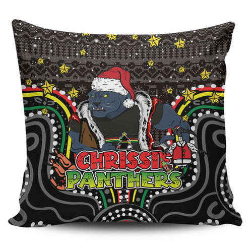 Penrith Panthers Christmas Custom Pillow Cases - Christmas Knit Patterns Vintage Jersey Ugly Pillow Cases Penrith Panthers Christmas Custom Pillow Cases - Christmas Knit Patterns Vintage Jersey Ugly Pillow Cases