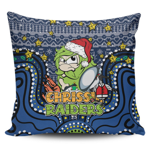 Canberra Raiders Christmas Custom Pillow Cases - Christmas Knit Patterns Vintage Jersey Ugly Pillow Cases Canberra Raiders Christmas Custom Pillow Cases - Christmas Knit Patterns Vintage Jersey Ugly Pillow Cases