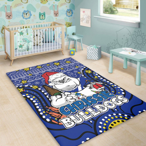 Canterbury-Bankstown Bulldogs Christmas Custom Area Rug - Christmas Knit Patterns Vintage Jersey Ugly Area Rug Canterbury-Bankstown Bulldogs Christmas Custom Area Rug - Christmas Knit Patterns Vintage Jersey Ugly Area Rug