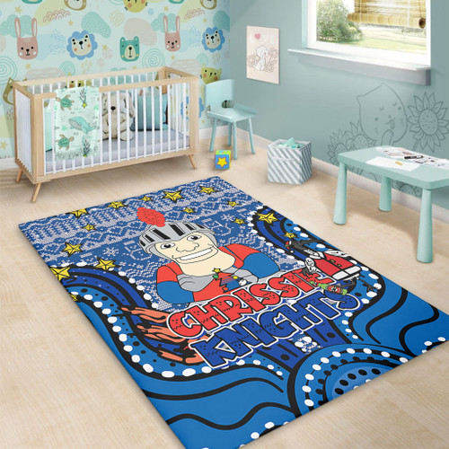 Newcastle Knights Christmas Custom Area Rug - Christmas Knit Patterns Vintage Jersey Ugly Area Rug Newcastle Knights Christmas Custom Area Rug - Christmas Knit Patterns Vintage Jersey Ugly Area Rug