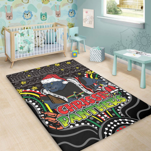 Penrith Panthers Christmas Custom Area Rug - Christmas Knit Patterns Vintage Jersey Ugly Area Rug Penrith Panthers Christmas Custom Area Rug - Christmas Knit Patterns Vintage Jersey Ugly Area Rug