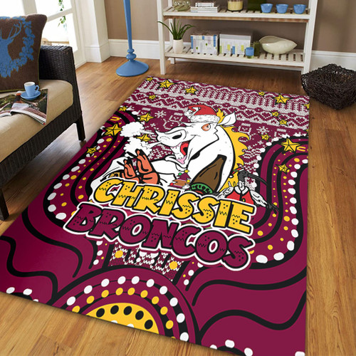 Brisbane Broncos Christmas Custom Area Rug - Christmas Knit Patterns Vintage Jersey Ugly Area Rug Brisbane Broncos Christmas Custom Area Rug - Christmas Knit Patterns Vintage Jersey Ugly Area Rug