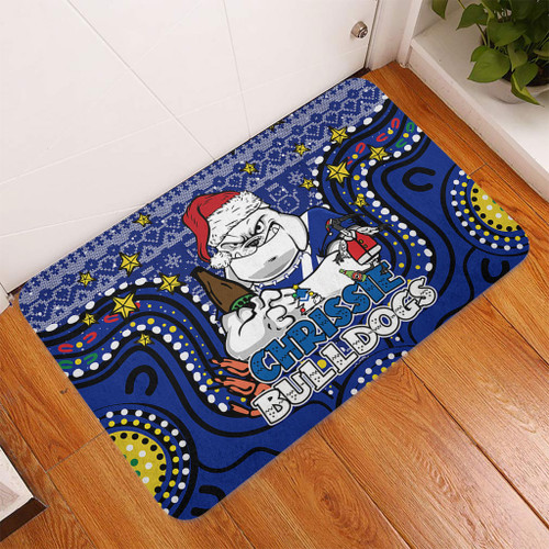 Canterbury-Bankstown Bulldogs Christmas Custom Doormat - Christmas Knit Patterns Vintage Jersey Ugly Doormat Canterbury-Bankstown Bulldogs Christmas Custom Doormat - Christmas Knit Patterns Vintage Jersey Ugly Doormat