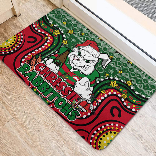 South Sydney Rabbitohs Custom Doormat - Christmas Knit Patterns Vintage Jersey Ugly Doormat South Sydney Rabbitohs Custom Doormat - Christmas Knit Patterns Vintage Jersey Ugly Doormat