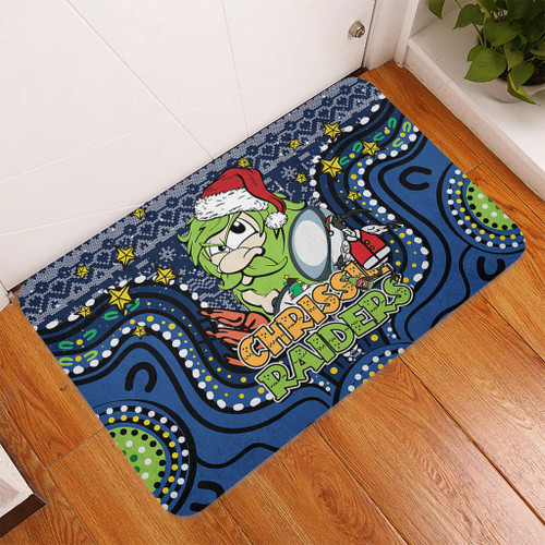 Canberra Raiders Christmas Custom Doormat - Christmas Knit Patterns Vintage Jersey Ugly Doormat Canberra Raiders Christmas Custom Doormat - Christmas Knit Patterns Vintage Jersey Ugly Doormat
