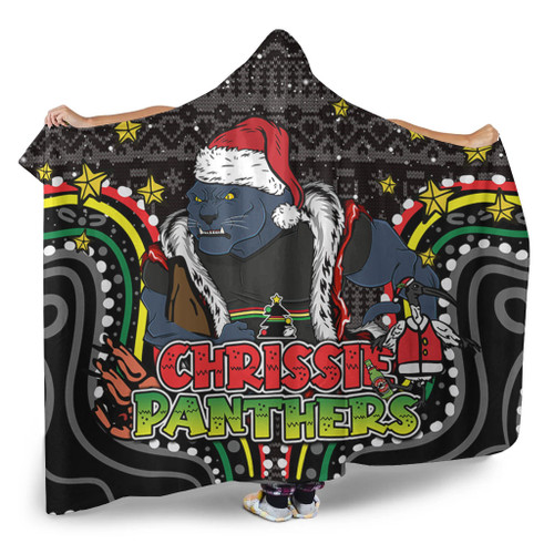 Penrith Panthers Christmas Custom Hooded Blanket - Christmas Knit Patterns Vintage Jersey Ugly Hooded Blanket Penrith Panthers Christmas Custom Hooded Blanket - Christmas Knit Patterns Vintage Jersey Ugly Hooded Blanket