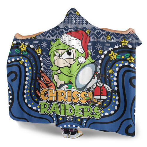Canberra Raiders Christmas Custom Hooded Blanket - Christmas Knit Patterns Vintage Jersey Ugly Hooded Blanket Canberra Raiders Christmas Custom Hooded Blanket - Christmas Knit Patterns Vintage Jersey Ugly Hooded Blanket