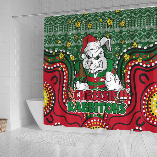 South Sydney Rabbitohs Custom Shower Curtain - Christmas Knit Patterns Vintage Jersey Ugly Shower Curtain South Sydney Rabbitohs Custom Shower Curtain - Christmas Knit Patterns Vintage Jersey Ugly Shower Curtain