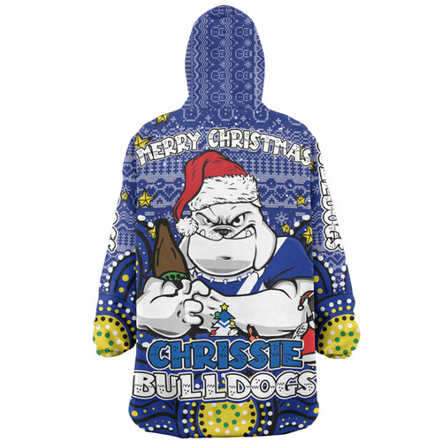 Canterbury-Bankstown Bulldogs Christmas Custom Snug Hoodie - Christmas Knit Patterns Vintage Jersey Ugly Snug Hoodie