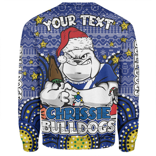 Canterbury-Bankstown Bulldogs Christmas Custom Sweatshirt - Christmas Knit Patterns Vintage Jersey Ugly Sweatshirt Canterbury-Bankstown Bulldogs Christmas Custom Sweatshirt - Christmas Knit Patterns Vintage Jersey Ugly Sweatshirt