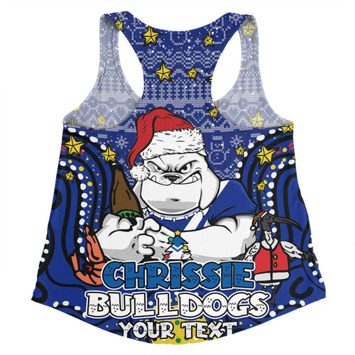 Canterbury-Bankstown Bulldogs Christmas Custom Women Racerback Singlet - Christmas Knit Patterns Vintage Jersey Ugly Women Racerback Singlet Canterbury-Bankstown Bulldogs Christmas Custom Women Racerback Singlet - Christmas Knit Patterns Vintage Jersey Ugly Women Racerback Singlet