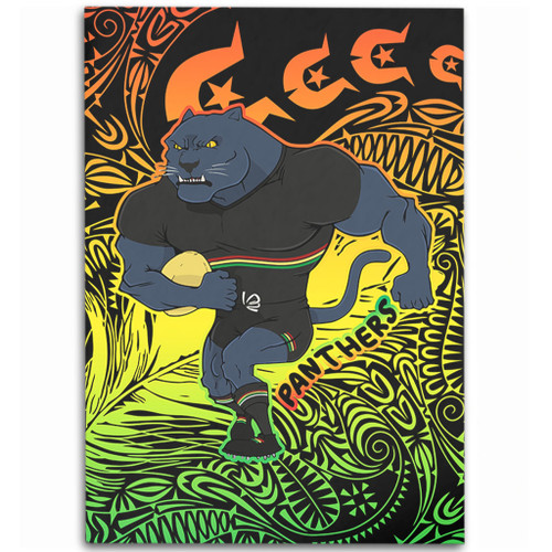 Penrith Panthers Torres Strait Islands Area Rug - Torres Strait Islanders Patterns with Penrith Panthers Area Rug Penrith Panthers Torres Strait Islands Area Rug - Torres Strait Islanders Patterns with Penrith Panthers Area Rug