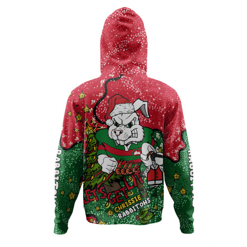South Sydney Rabbitohs Custom Hoodie - Let's Get Lit Chrisse Pressie Hoodie South Sydney Rabbitohs Custom Hoodie - Let's Get Lit Chrisse Pressie Hoodie