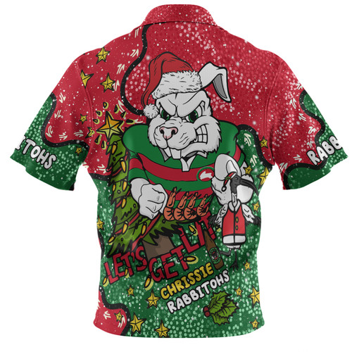 South Sydney Rabbitohs Custom Hawaiian Shirt - Let's Get Lit Chrisse Pressie Hawaiian Shirt South Sydney Rabbitohs Custom Hawaiian Shirt - Let's Get Lit Chrisse Pressie Hawaiian Shirt