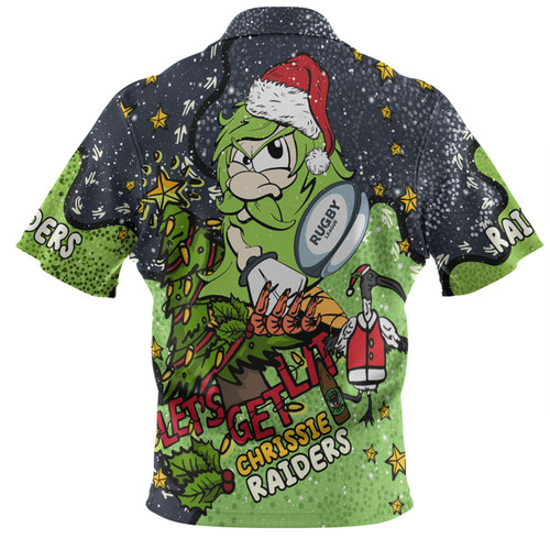 Canberra Raiders Christmas Custom Hawaiian Shirt - Let's Get Lit Chrisse Pressie Hawaiian Shirt Canberra Raiders Christmas Custom Hawaiian Shirt - Let's Get Lit Chrisse Pressie Hawaiian Shirt