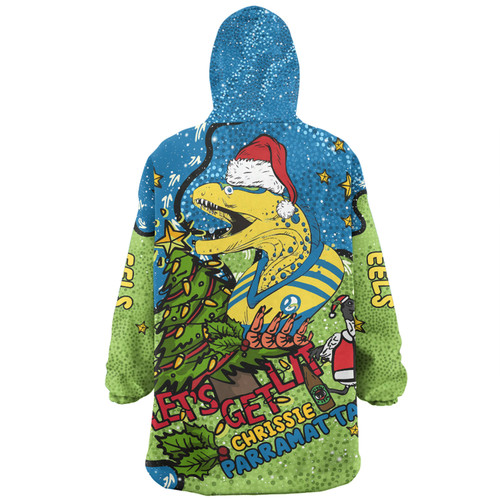 Parramatta Eels Christmas Custom Snug Hoodie - Let's Get Lit Chrisse Pressie Snug Hoodie Parramatta Eels Christmas Custom Snug Hoodie - Let's Get Lit Chrisse Pressie Snug Hoodie
