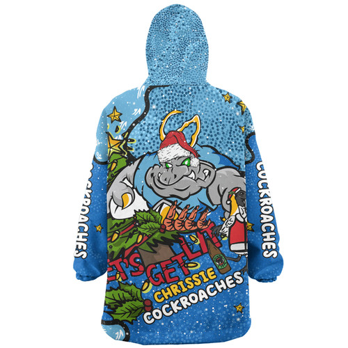New South Wales Cockroaches Christmas Custom Snug Hoodie - Let's Get Lit Chrisse Pressie Snug Hoodie New South Wales Cockroaches Christmas Custom Snug Hoodie - Let's Get Lit Chrisse Pressie Snug Hoodie
