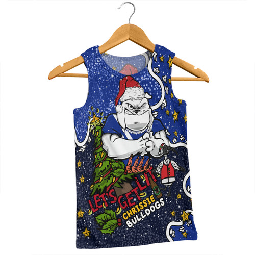 Canterbury-Bankstown Bulldogs Christmas Custom Men Singlet - Let's Get Lit Chrisse Pressie Men Singlet Canterbury-Bankstown Bulldogs Christmas Custom Men Singlet - Let's Get Lit Chrisse Pressie Men Singlet