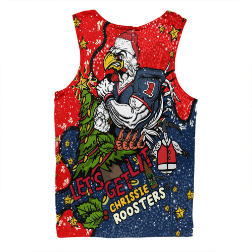 Sydney Roosters Christmas Custom Men Singlet - Let's Get Lit Chrisse Pressie Men Singlet Sydney Roosters Christmas Custom Men Singlet - Let's Get Lit Chrisse Pressie Men Singlet