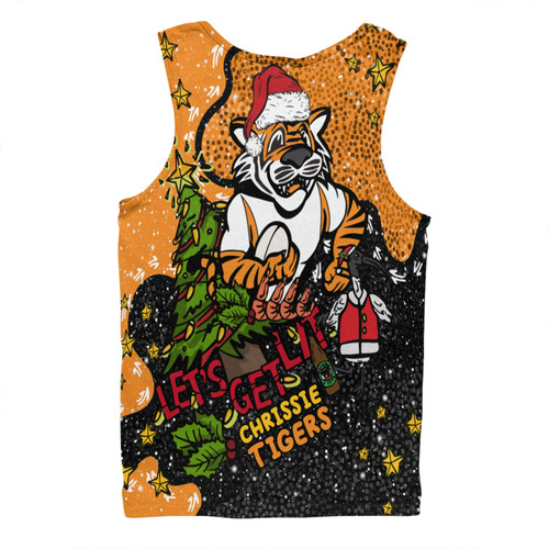 Wests Tigers Christmas Custom Men Singlet - Let's Get Lit Chrisse Pressie Men Singlet Wests Tigers Christmas Custom Men Singlet - Let's Get Lit Chrisse Pressie Men Singlet