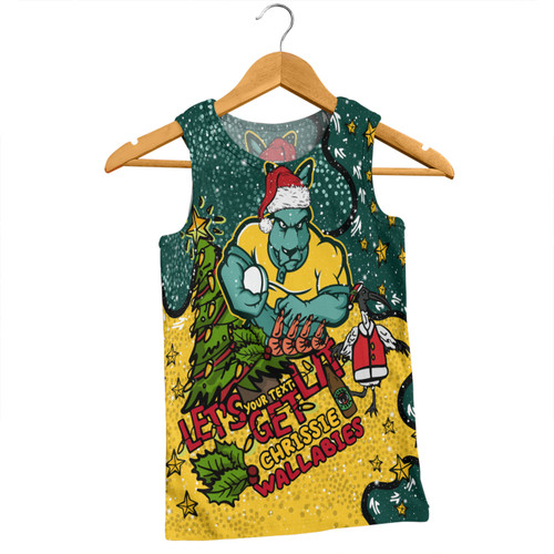Australia Wallabies Christmas Custom Men Singlet - Let's Get Lit Chrisse Pressie Men Singlet Australia Wallabies Christmas Custom Men Singlet - Let's Get Lit Chrisse Pressie Men Singlet