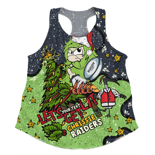 Canberra Raiders Christmas Custom Women Racerback Singlet - Let's Get Lit Chrisse Pressie Women Racerback Singlet Canberra Raiders Christmas Custom Women Racerback Singlet - Let's Get Lit Chrisse Pressie Women Racerback Singlet