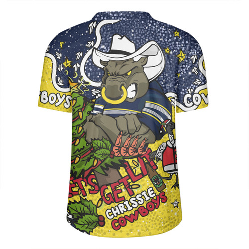 North Queensland Cowboys Christmas Custom Rugby Jersey - Let's Get Lit Chrisse Pressie Rugby Jersey North Queensland Cowboys Christmas Custom Rugby Jersey - Let's Get Lit Chrisse Pressie Rugby Jersey