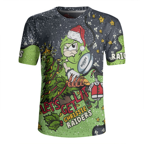 Canberra Raiders Christmas Custom Rugby Jersey - Let's Get Lit Chrisse Pressie Rugby Jersey Canberra Raiders Christmas Custom Rugby Jersey - Let's Get Lit Chrisse Pressie Rugby Jersey
