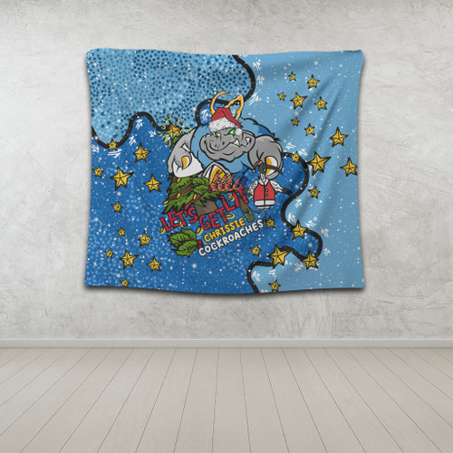 New South Wales Cockroaches Christmas Custom Tapestry - Let's Get Lit Chrisse Pressie Tapestry New South Wales Cockroaches Christmas Custom Tapestry - Let's Get Lit Chrisse Pressie Tapestry