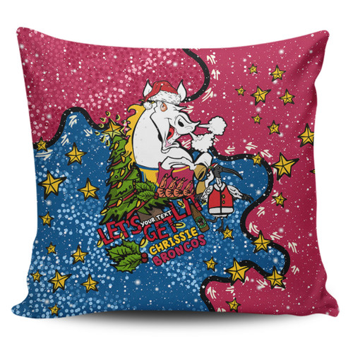 Brisbane Broncos Christmas Custom Pillow Cases - Let's Get Lit Chrisse Pressie Pillow Cases Brisbane Broncos Christmas Custom Pillow Cases - Let's Get Lit Chrisse Pressie Pillow Cases