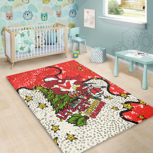 St. George Illawarra Dragons Christmas Custom Area Rug - Let's Get Lit Chrisse Pressie Area Rug St. George Illawarra Dragons Christmas Custom Area Rug - Let's Get Lit Chrisse Pressie Area Rug