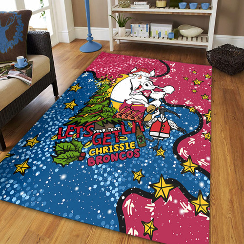 Brisbane Broncos Christmas Custom Area Rug - Let's Get Lit Chrisse Pressie Area Rug Brisbane Broncos Christmas Custom Area Rug - Let's Get Lit Chrisse Pressie Area Rug