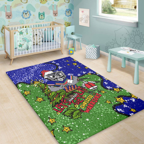 New Zealand Warriors Christmas Custom Area Rug - Let's Get Lit Chrisse Pressie Area Rug New Zealand Warriors Christmas Custom Area Rug - Let's Get Lit Chrisse Pressie Area Rug