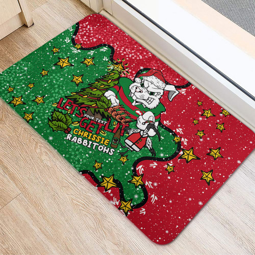 South Sydney Rabbitohs Custom Doormat - Let's Get Lit Chrisse Pressie Doormat South Sydney Rabbitohs Custom Doormat - Let's Get Lit Chrisse Pressie Doormat