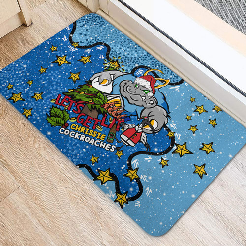 New South Wales Cockroaches Christmas Custom Doormat - Let's Get Lit Chrisse Pressie Doormat New South Wales Cockroaches Christmas Custom Doormat - Let's Get Lit Chrisse Pressie Doormat