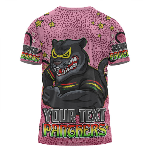 Penrith Panthers Custom T-shirt - Team With Dot And Star Patterns For Tough Fan T-shirt Penrith Panthers Custom T-shirt - Team With Dot And Star Patterns For Tough Fan T-shirt