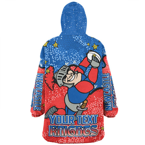 Newcastle Knights Custom Snug Hoodie - Team With Dot And Star Patterns For Tough Fan Snug Hoodie Newcastle Knights Custom Snug Hoodie - Team With Dot And Star Patterns For Tough Fan Snug Hoodie