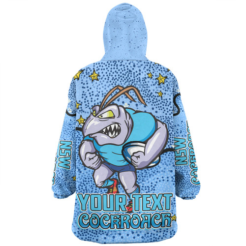 New South Wales Cockroaches Custom Snug Hoodie - Team With Dot And Star Patterns For Tough Fan Snug Hoodie New South Wales Cockroaches Custom Snug Hoodie - Team With Dot And Star Patterns For Tough Fan Snug Hoodie